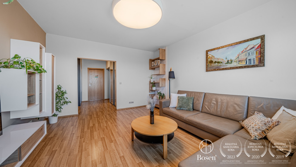 BOSEN | Kompletne zariadený, klimatizovaný 3-izbový byt, 70 m², Petržalka - Dvory