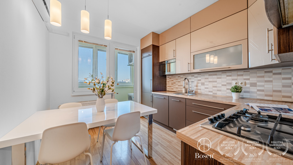 BOSEN | Kompletne zariadený, klimatizovaný 3-izbový byt, 70 m², Petržalka - Dvory