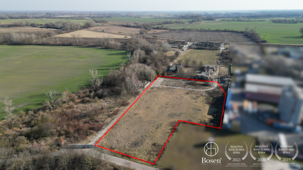 BOSEN I Investičný pozemok na predaj v obci Dunajská Streda - Mliečany