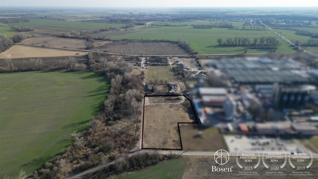 BOSEN I Investičný pozemok na predaj v obci Dunajská Streda - Mliečany