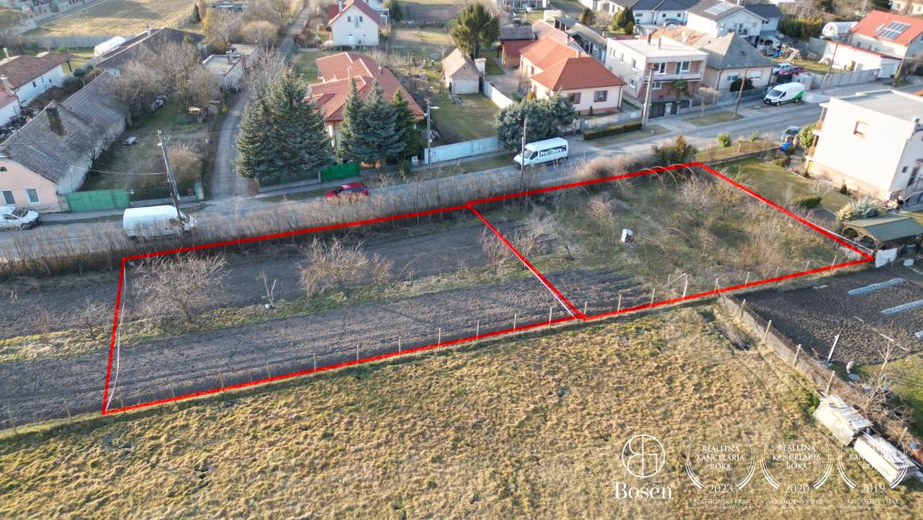 BOSEN | Na predaj stavebný pozemok v obci Oľdza, okres Dunajská Streda, 2x 600m2
