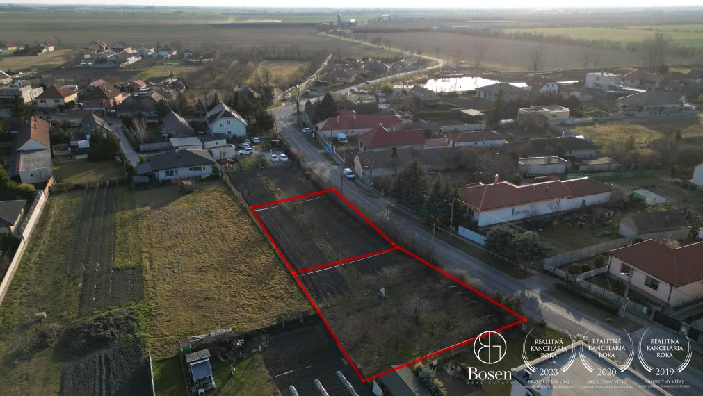 BOSEN | Na predaj stavebný pozemok v obci Oľdza, okres Dunajská Streda, 2x 600m2