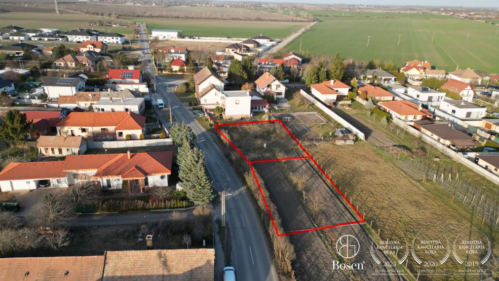 BOSEN | Na predaj stavebný pozemok v obci Oľdza, okres Dunajská Streda, 2x 600m2
