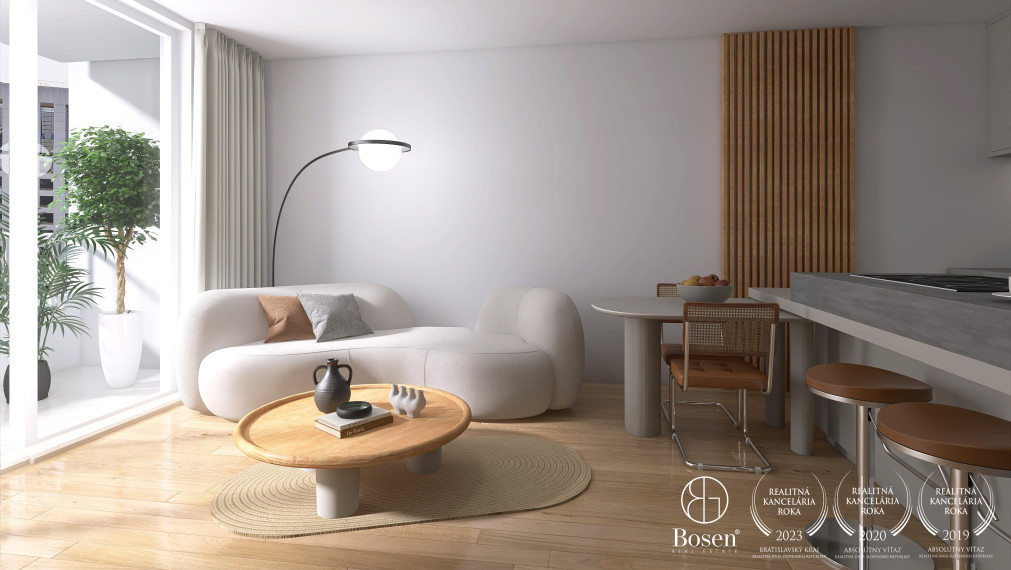 BOSEN | PREDANÉ | 2 izbový byt s priestrannou loggiou, PRÚDY Trnava