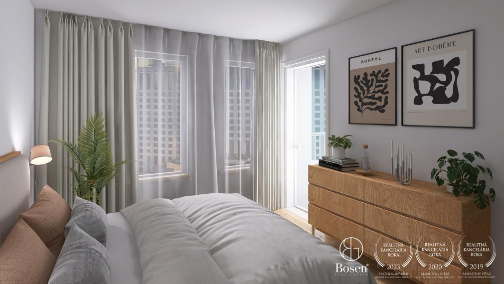 BOSEN | PREDANÉ | 2 izbový byt s priestrannou loggiou, PRÚDY Trnava