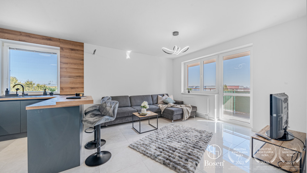 BOSEN | Prenajaté - Priestranný 2 izbový byt Rovinke, ul. Farebná