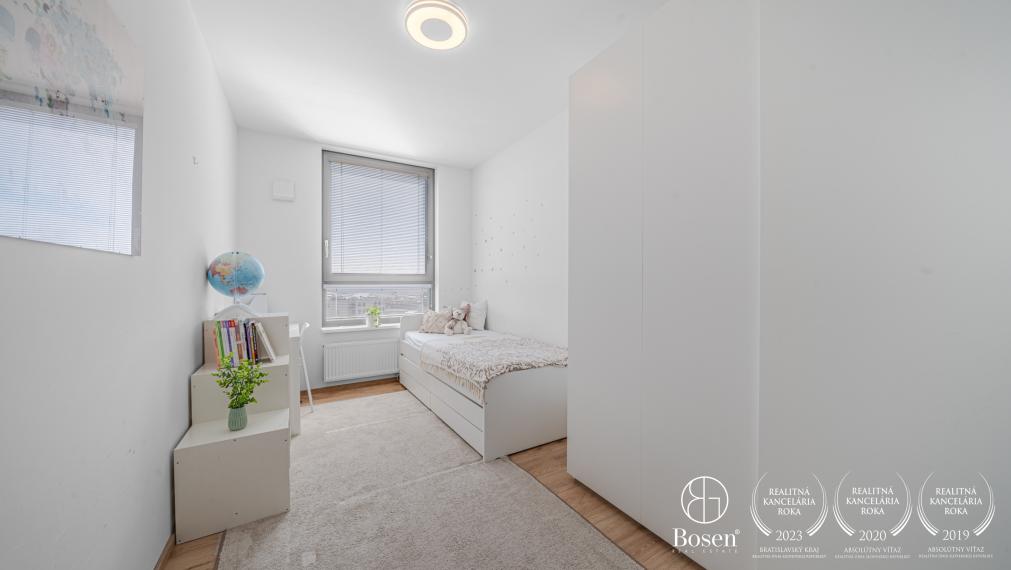 PREDANÉ: BOSEN | 3kk byt v novostavbe City Park Ružinov, 17. poschodie