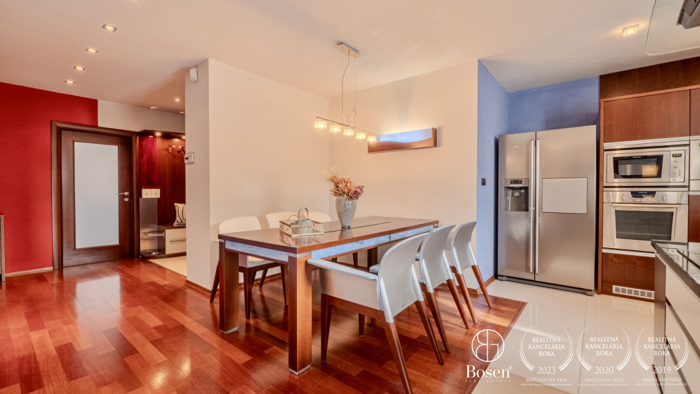 BOSEN | Predaj 4izb. bytu so zimnou záhradou, balkónom, 114m2, Kováčská ul. BA.