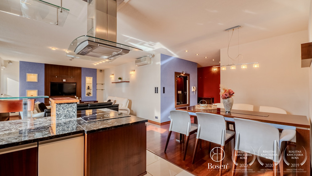 BOSEN | Predaj 4izb. bytu so zimnou záhradou, balkónom, 114m2, Kováčská ul. BA.