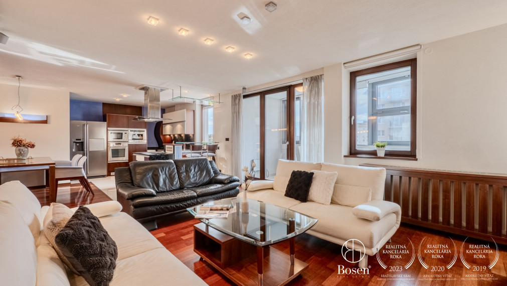 BOSEN | Predaj 4izb. bytu so zimnou záhradou, balkónom, 114m2, Kováčská ul. BA.