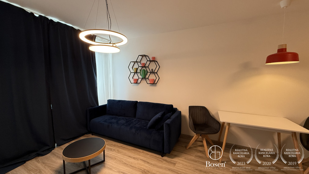 BOSEN | Zariadený 2.izb.byt v projekte Ovocné Sady, Ružinov, 47 m2