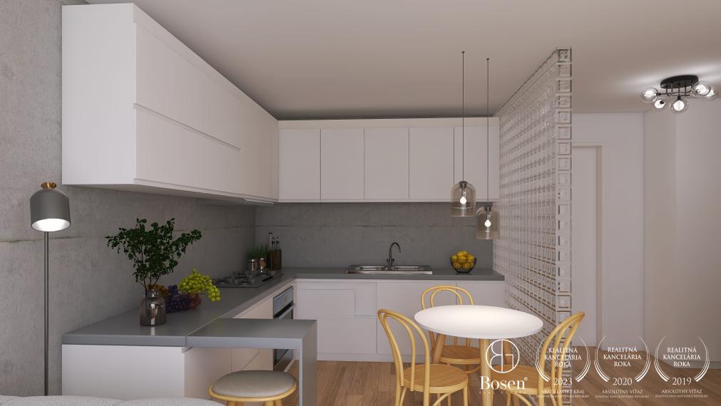 BOSEN | PREDANÉ | 2 izbový byt s garážovým státím,  PRÚDY Trnava