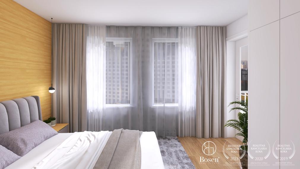 BOSEN | PREDANÉ | 2 izbový byt s garážovým státím,  PRÚDY Trnava