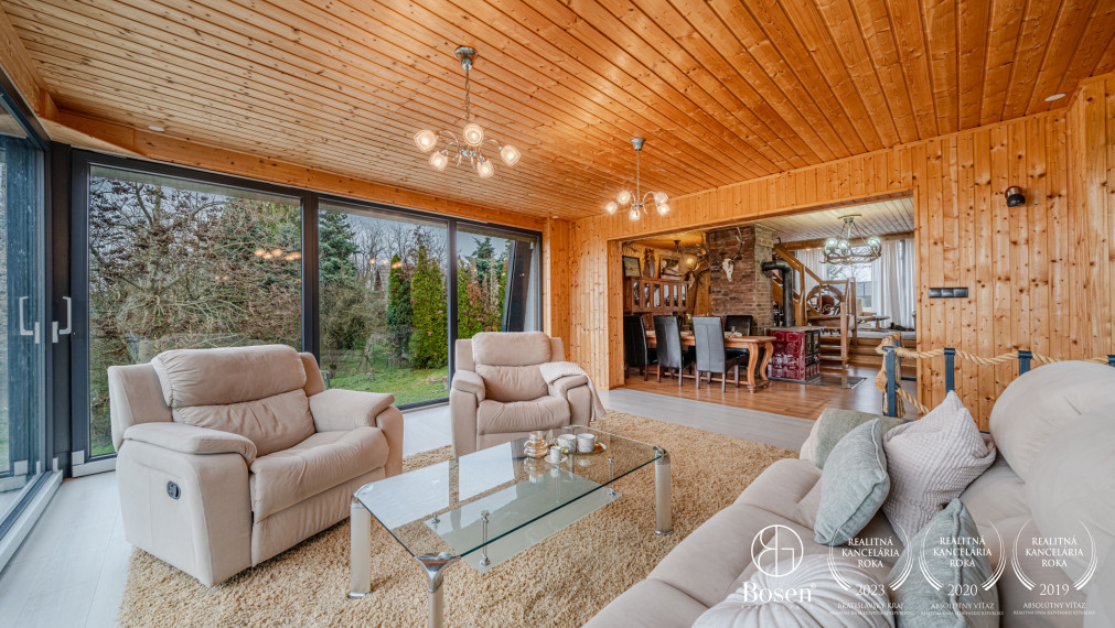 BOSEN | Prémiová chata pre náročných, Sklabiná, Veľký Krtíš