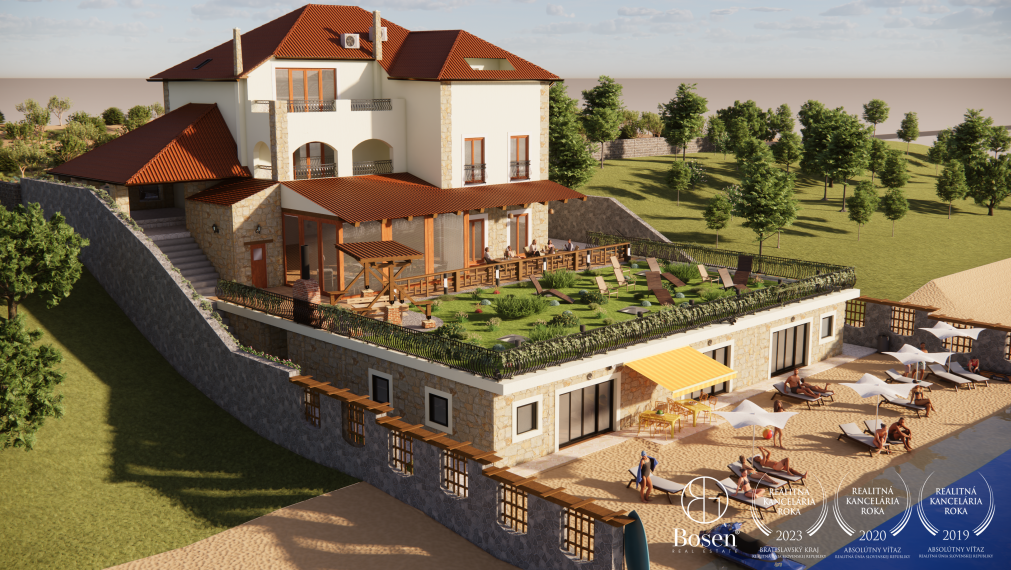 BOSEN | Apartmánový komplex s plážou a wellness, Košariská