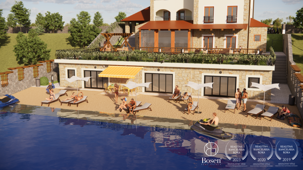 BOSEN | Apartmánový komplex s plážou a wellness, Košariská