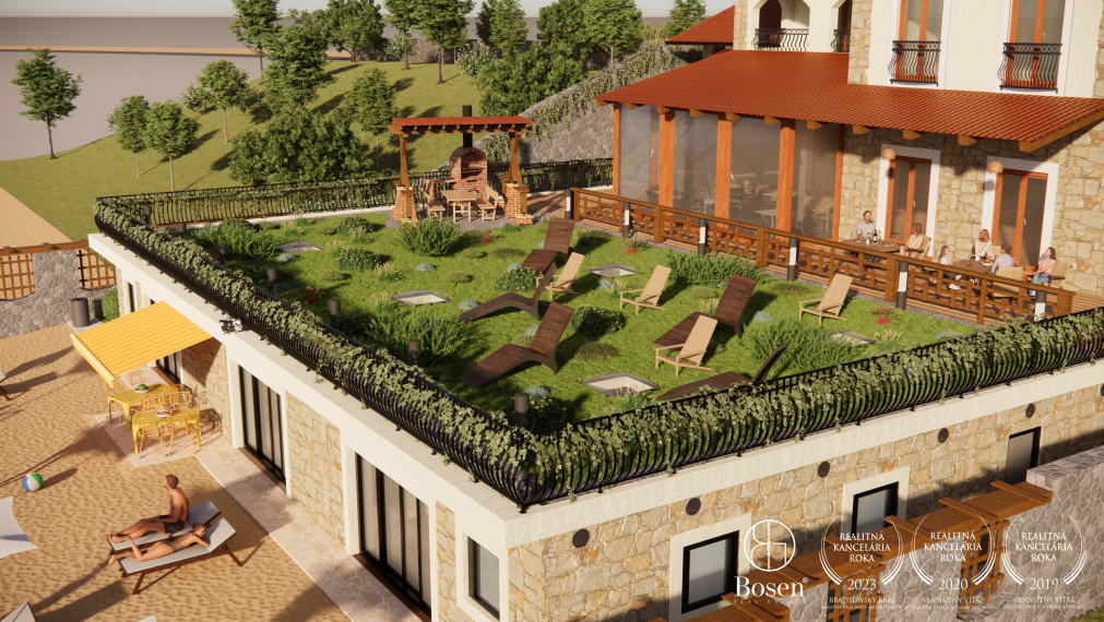 BOSEN | Apartmánový komplex s plážou a wellness, Košariská