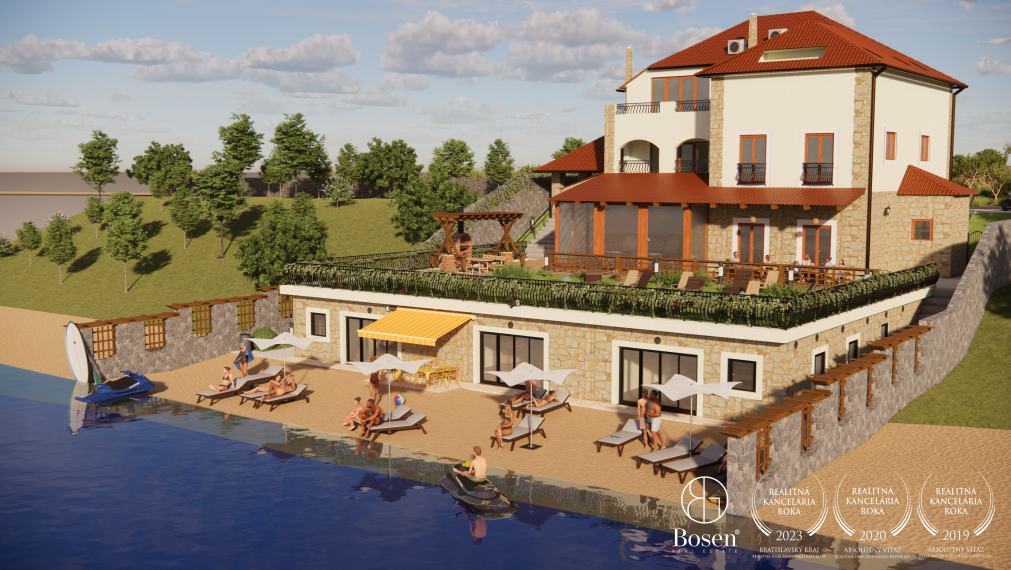 BOSEN | Apartmánový komplex s plážou a wellness, Košariská