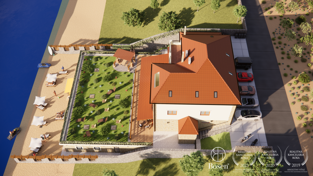 BOSEN | Apartmánový komplex s plážou a wellness, Košariská