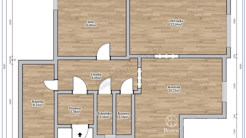 REZERVOVANÉ! BOSEN| 5 izbový rodinný dom v blízkosti centra mesta, Malacky