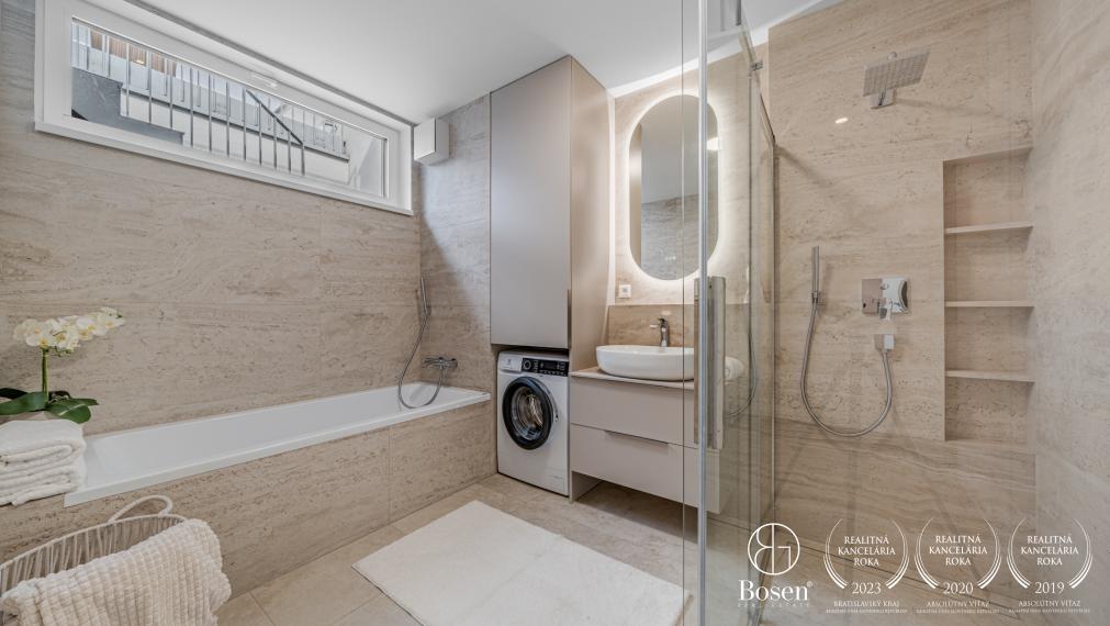 BOSEN | 3 izbový nadštandardný byt so strešnou terasou, Bratislava - Staré mesto