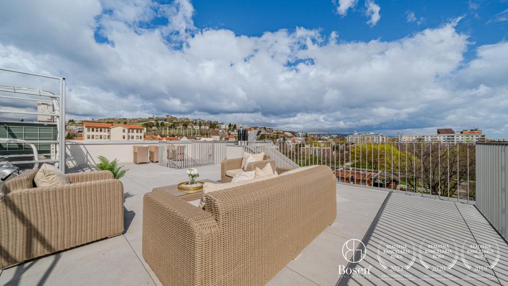 BOSEN | 3 izbový nadštandardný byt so strešnou terasou, Bratislava - Staré mesto