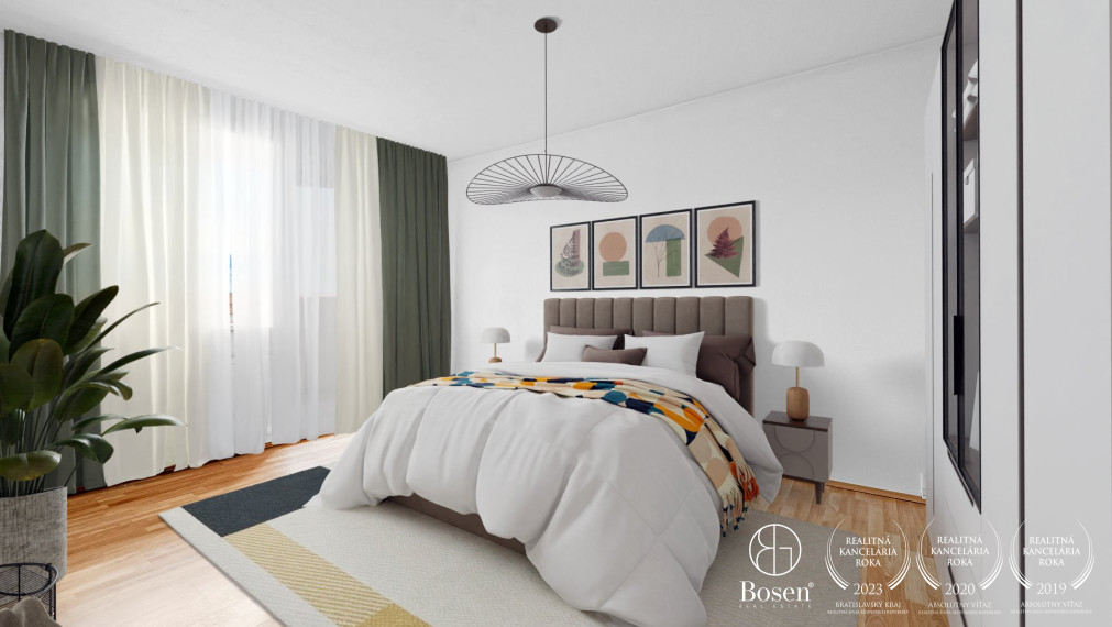 BOSEN  |  Rezervované, 3 - izbový byt v Batizovciach, 72 m2