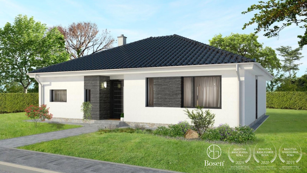 BOSEN | Na predaj priestranný 4izbový rodinný dom v obci Kráľov Brod