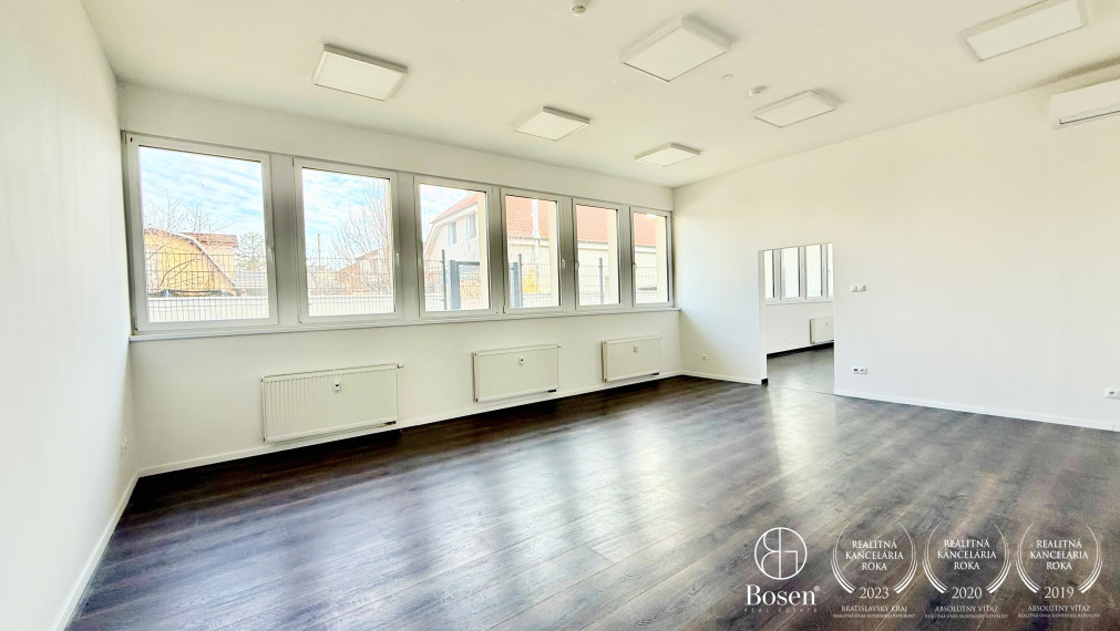 BOSEN | Kancelárske priestory, 98 m², 3x parkovanie, Ružinov