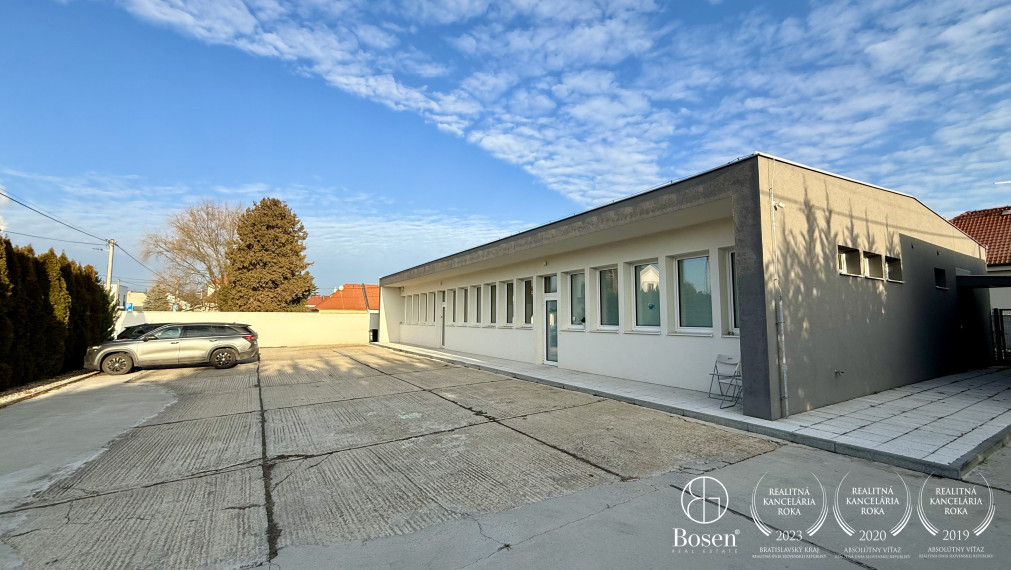BOSEN | Kancelárske priestory, 98 m², 3x parkovanie, Ružinov