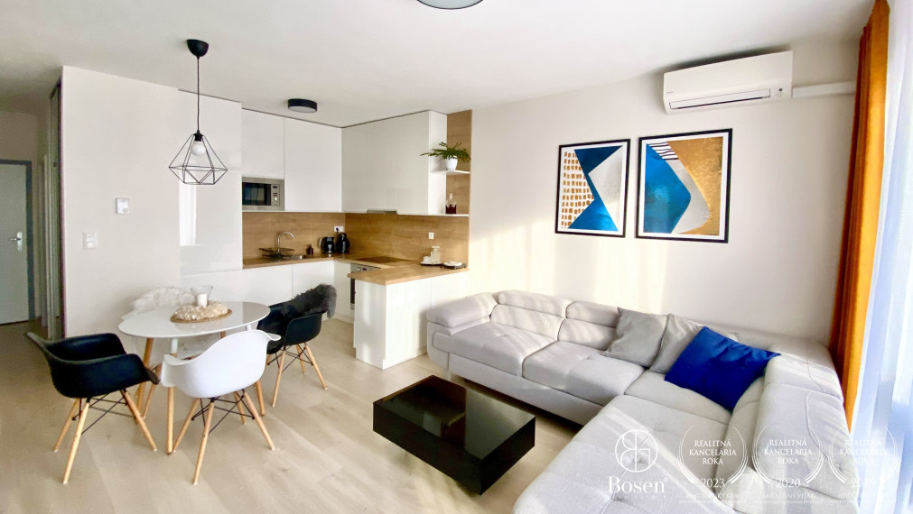 PRENAJATÉ: BOSEN | NUPPU - Zariadený 2kk byt v novostavbe NUPPU, Ružinov