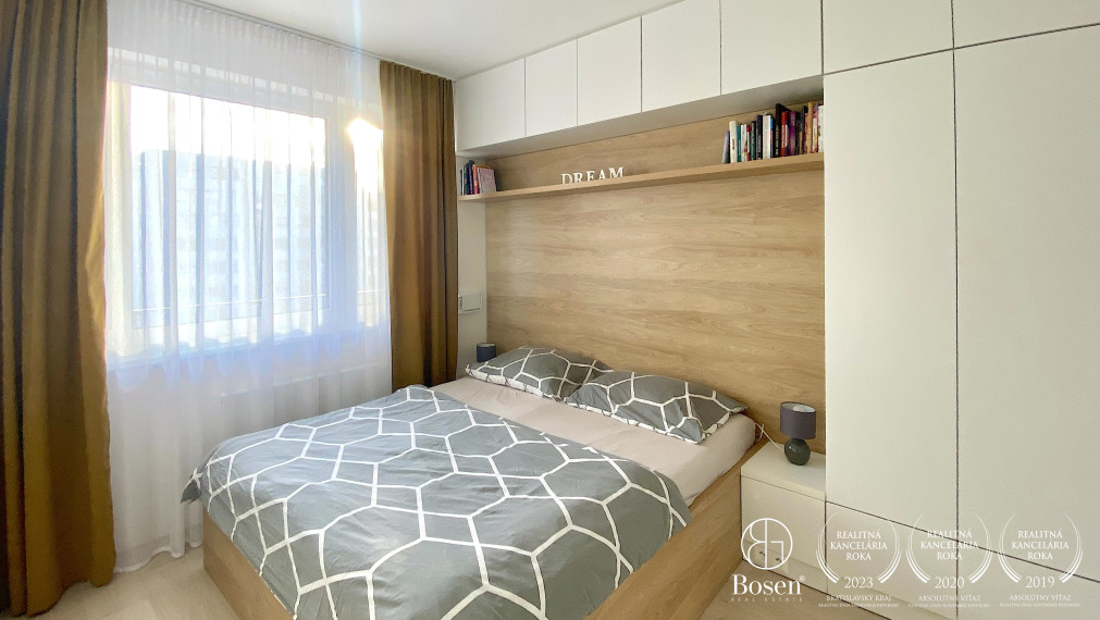 PRENAJATÉ: BOSEN | NUPPU - Zariadený 2kk byt v novostavbe NUPPU, Ružinov