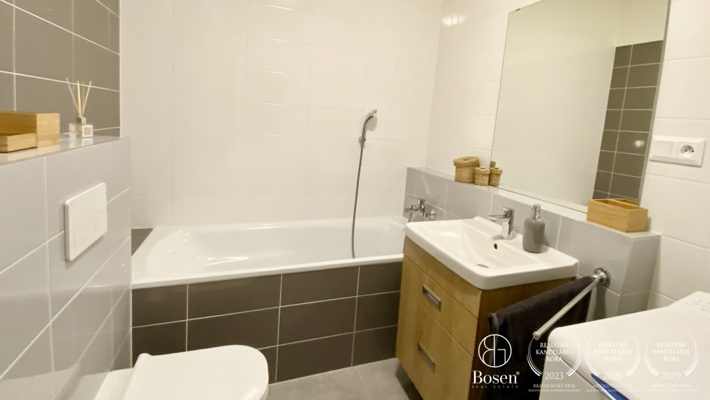 PRENAJATÉ: BOSEN | NUPPU - Zariadený 2kk byt v novostavbe NUPPU, Ružinov