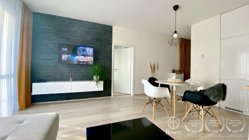 PRENAJATÉ: BOSEN | NUPPU - Zariadený 2kk byt v novostavbe NUPPU, Ružinov