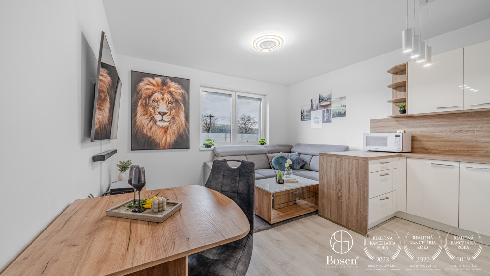 BOSEN | 3 izbový byt s predzáhradkou v súkromnom areáli, Vojka nad Dunajom, 60 m2