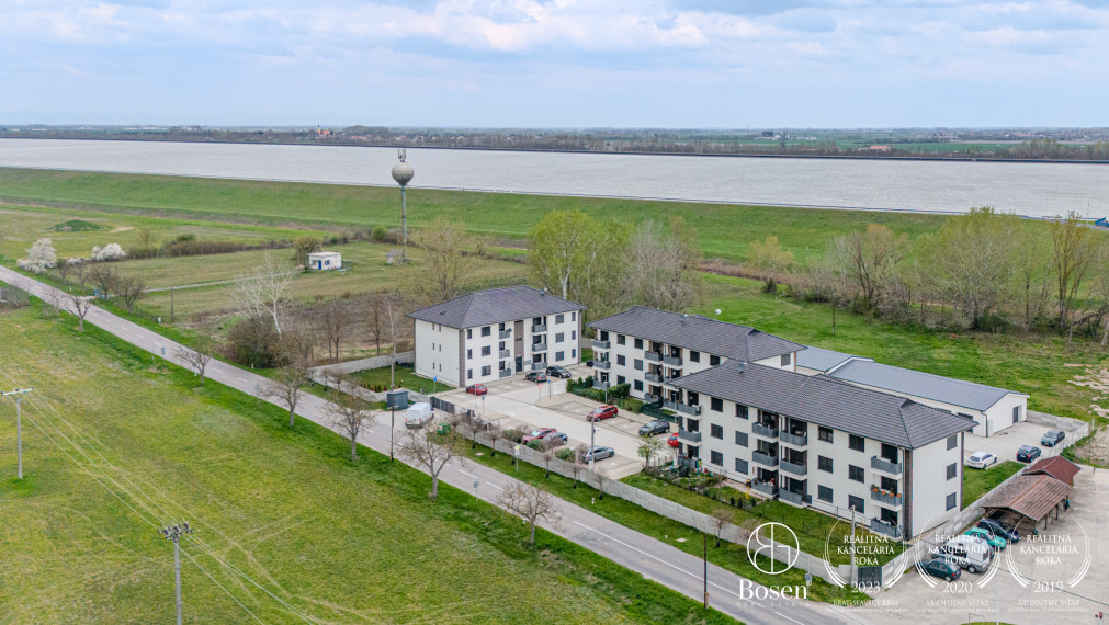 BOSEN | 3 izbový byt s predzáhradkou v súkromnom areáli, Vojka nad Dunajom, 60 m2