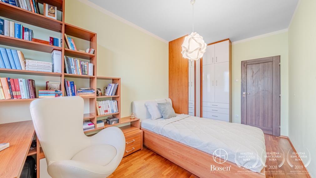 PREDANÉ - BOSEN | 4 izbový byt so záhradkou ako bonusom, Dúbravka, ul. Klimkovičova, 81 m2