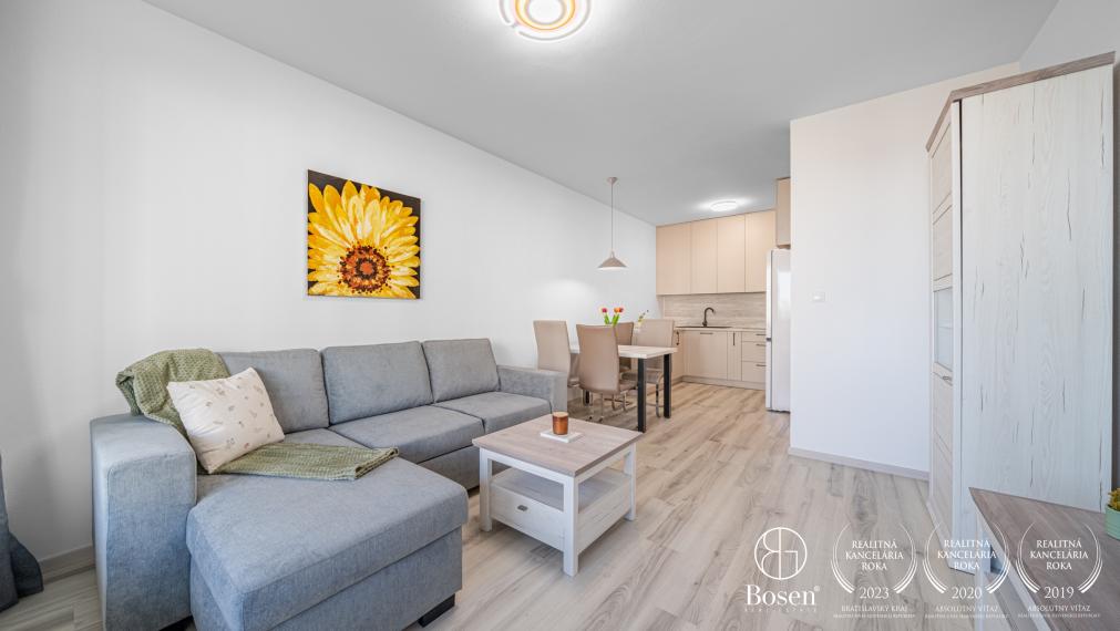 BOSEN | Prenájom 3 izbového bytu v projekte Rínok Rača, 76m2