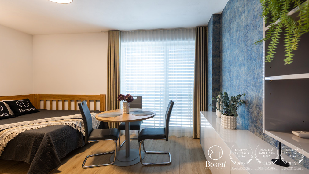 BOSEN | prenájom 1 izbový atraktívny byt novostavba Panoráma