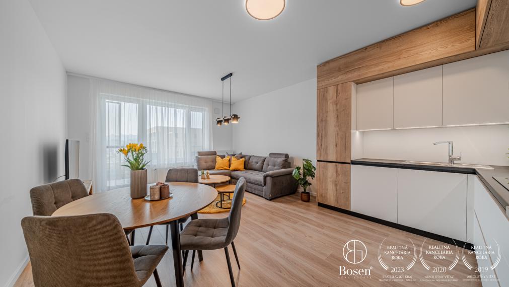 REZERVOVANÉ - BOSEN | 3izb byt, lodžia, parkovanie, pivnica, 81m2, Bory