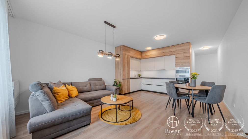 REZERVOVANÉ - BOSEN | 3izb byt, lodžia, parkovanie, pivnica, 81m2, Bory
