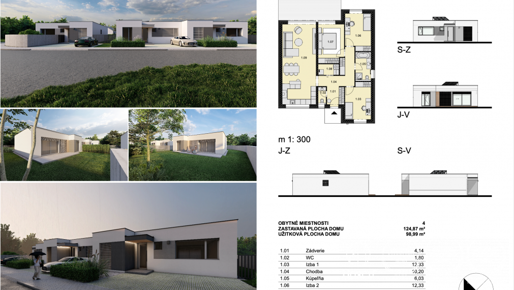 BOSEN | Novostavba 4 izbového rodinného domu A - Trenčín