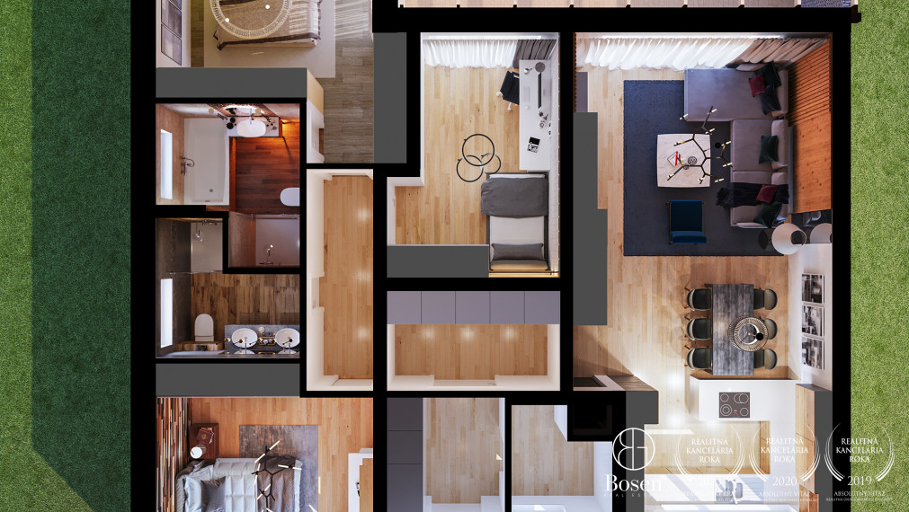 BOSEN | Novostavba rodinného domu 118 m2 - Trenčín