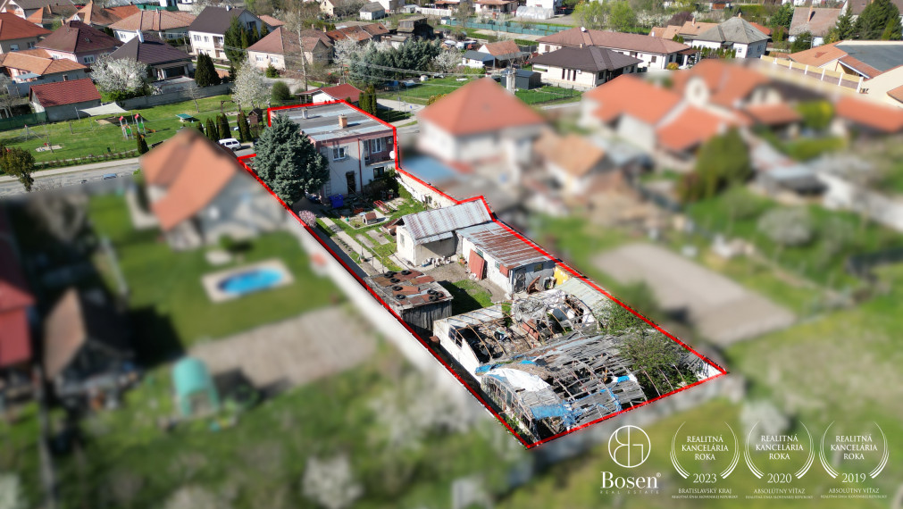 BOSEN | Na predaj 5-izbový rodinný dom v obci Ohrady