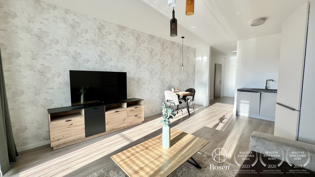 BOSEN I 2 izb. byt v novstavbe Bory Promenáda , dogfriendly