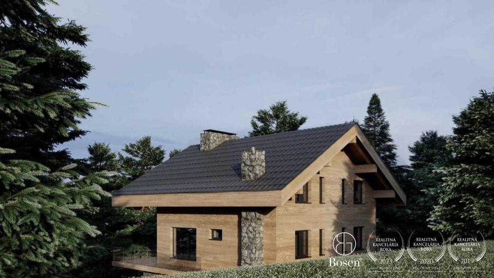 BOSEN | STAVEBNÝ POZEMOK S PROJEKTOM CHALETU – MÝTO POD ĎUMBIEROM, LOKALITA FONGRUB