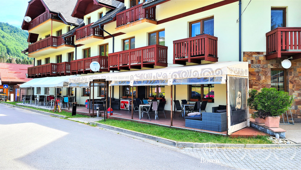 BOSEN | PREDANÉ | Na predaj reštaurácia, sklad a 2 izbový byt v AD Kamzík Donovaly