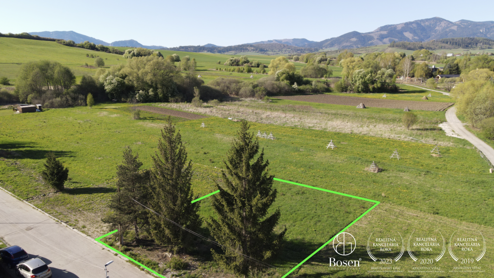 BOSEN | Building plot with a beautiful view, Liptov, Liptovská Ondrašová, 536 m2