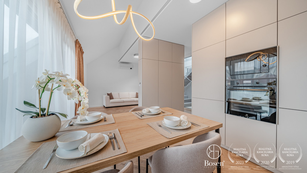 BOSEN | PRENAJATÉ 3 izbový nadštandardný byt so strešnou terasou, Bratislava - Staré mesto