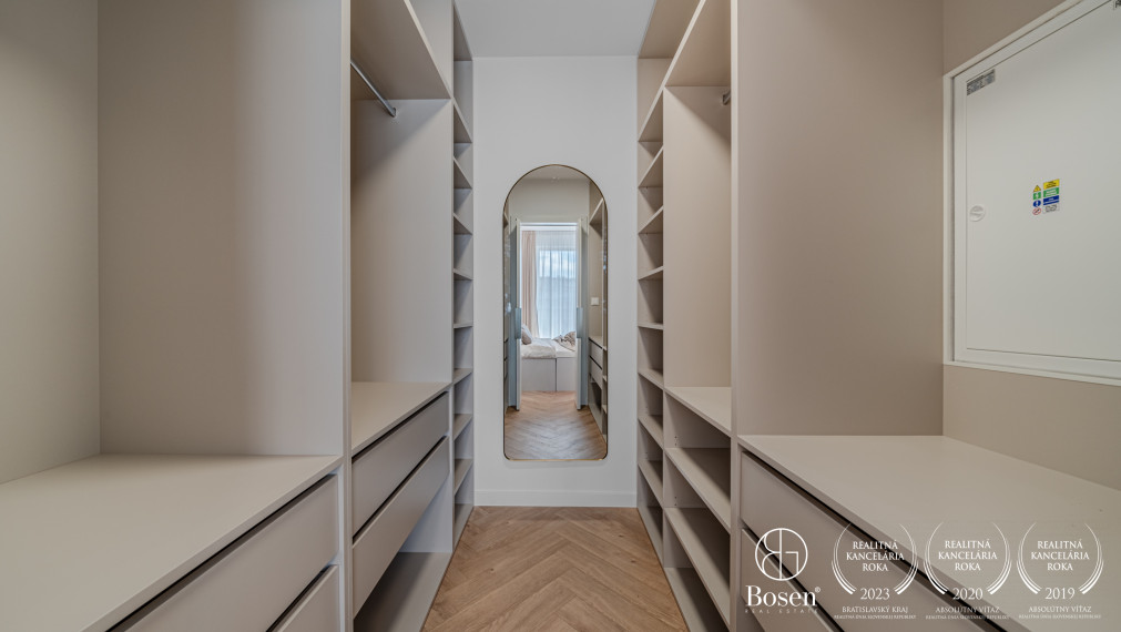 BOSEN | PRENAJATÉ 3 izbový nadštandardný byt so strešnou terasou, Bratislava - Staré mesto